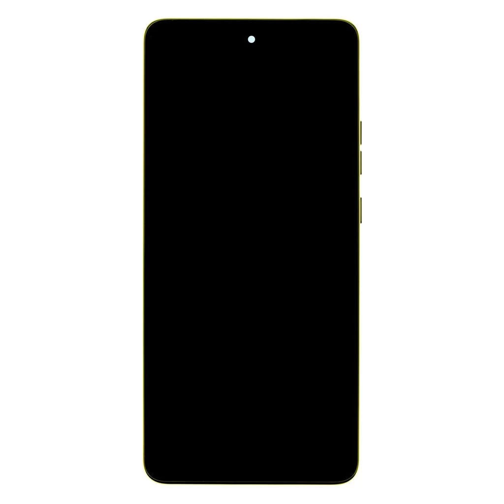 Motorola G86 készülékhez LCD kijelző + érintő egység + előlap (Golden Cypress) (Service Pack) zöld