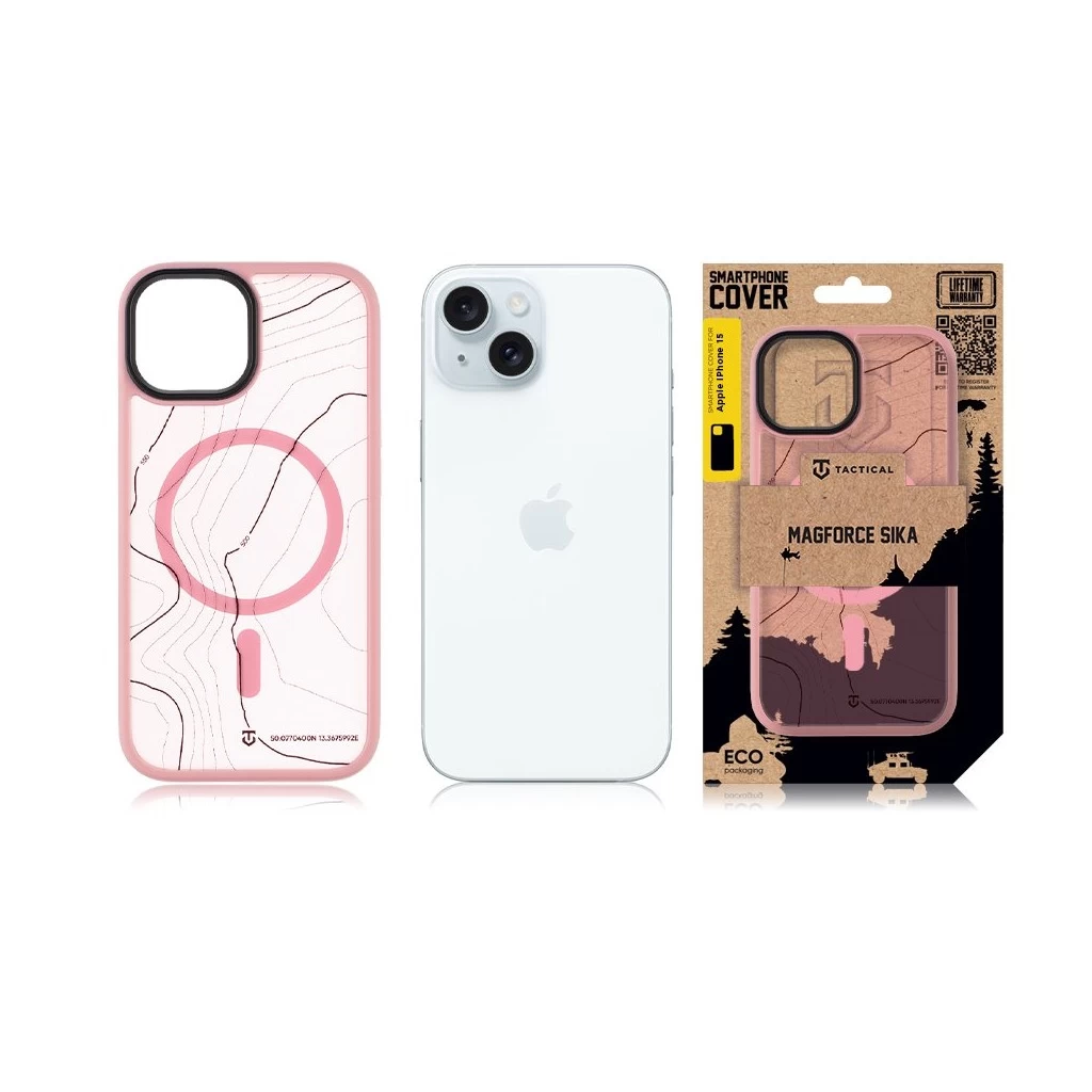 Tactical MagForce Hyperstealth Sika tok iPhone 15 készülékhez Pink Panther