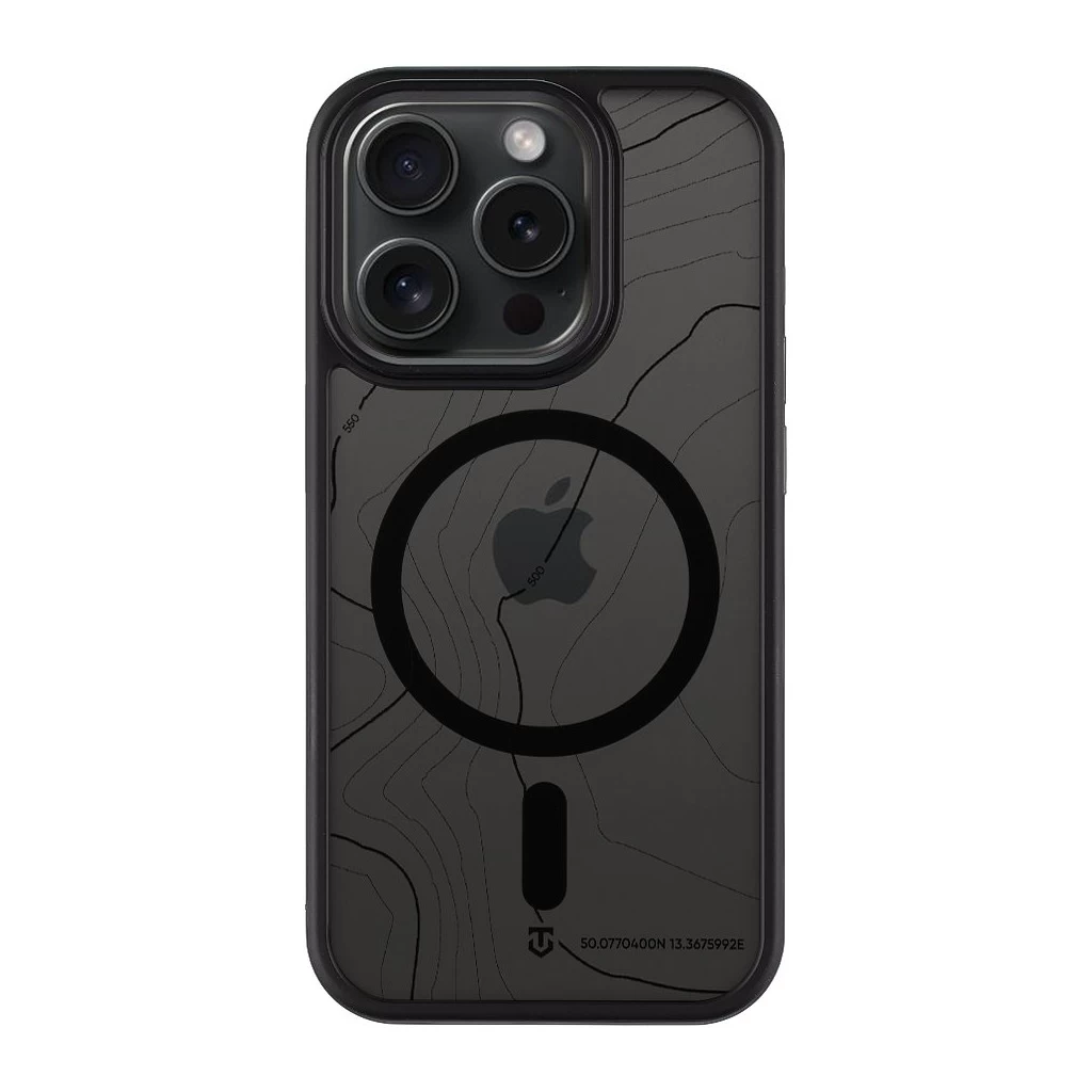 Tactical MagForce Hyperstealth Sika tok iPhone 15 Pro készülékhez aszfalt