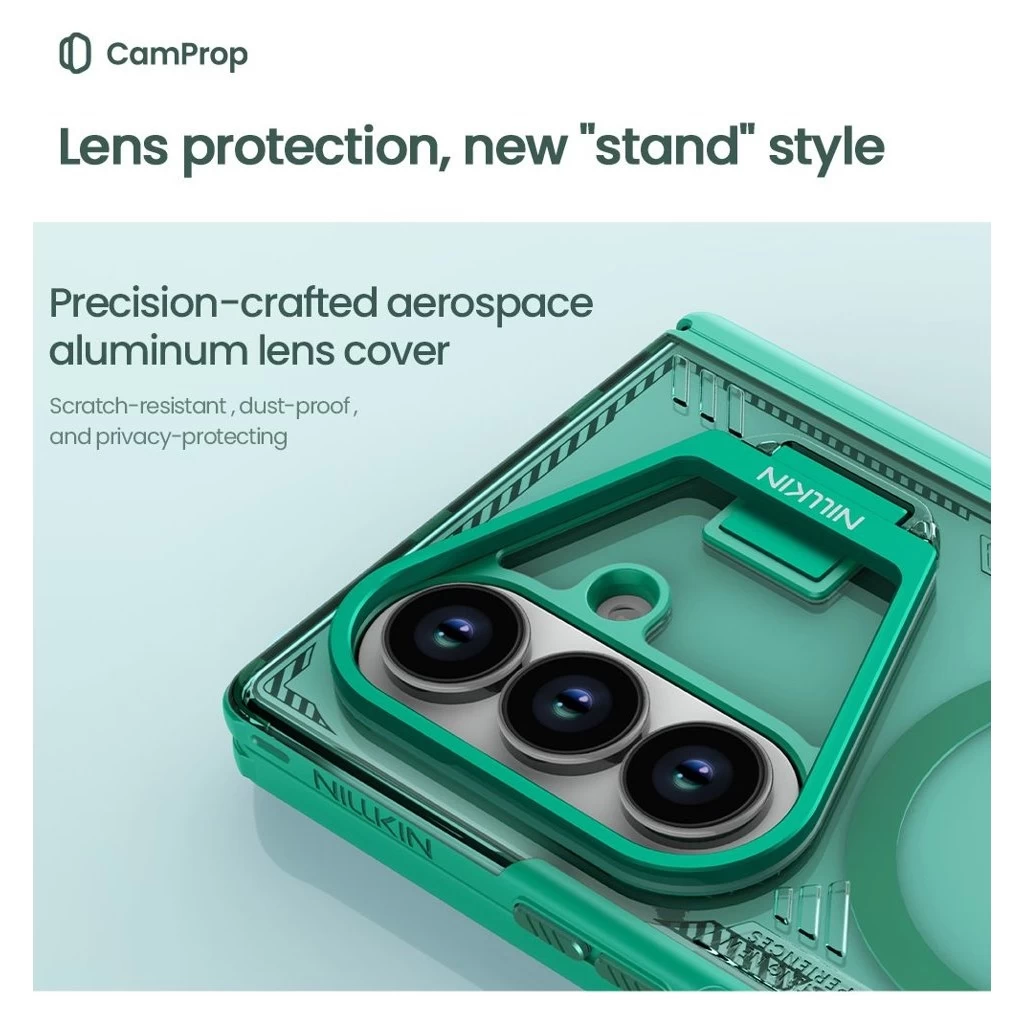 Nillkin Iceblade Prop Magnetic tok Samsung Galaxy Z Fold 7 készülékhez fekete