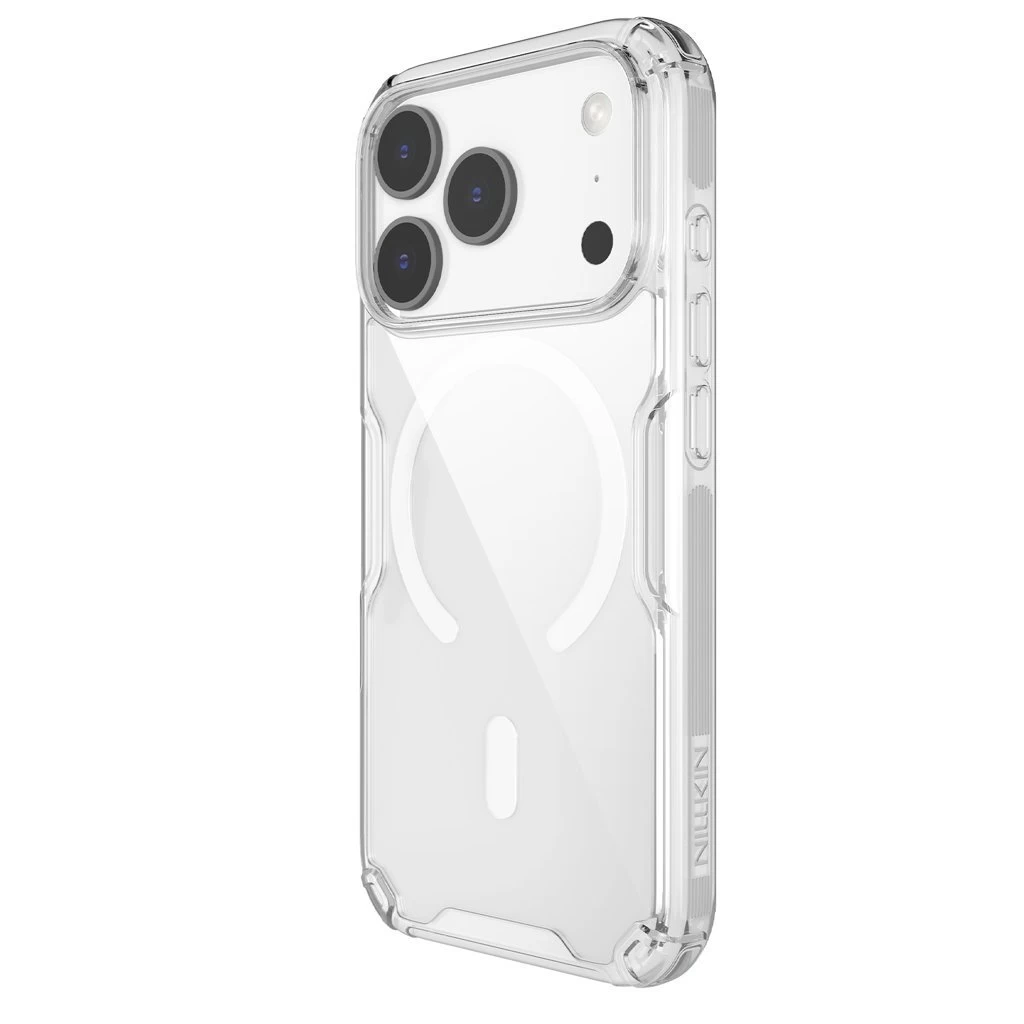 Nillkin Nature TPU PRO Magnetic tok Apple iPhone 17 Pro készülékhez átlátszó