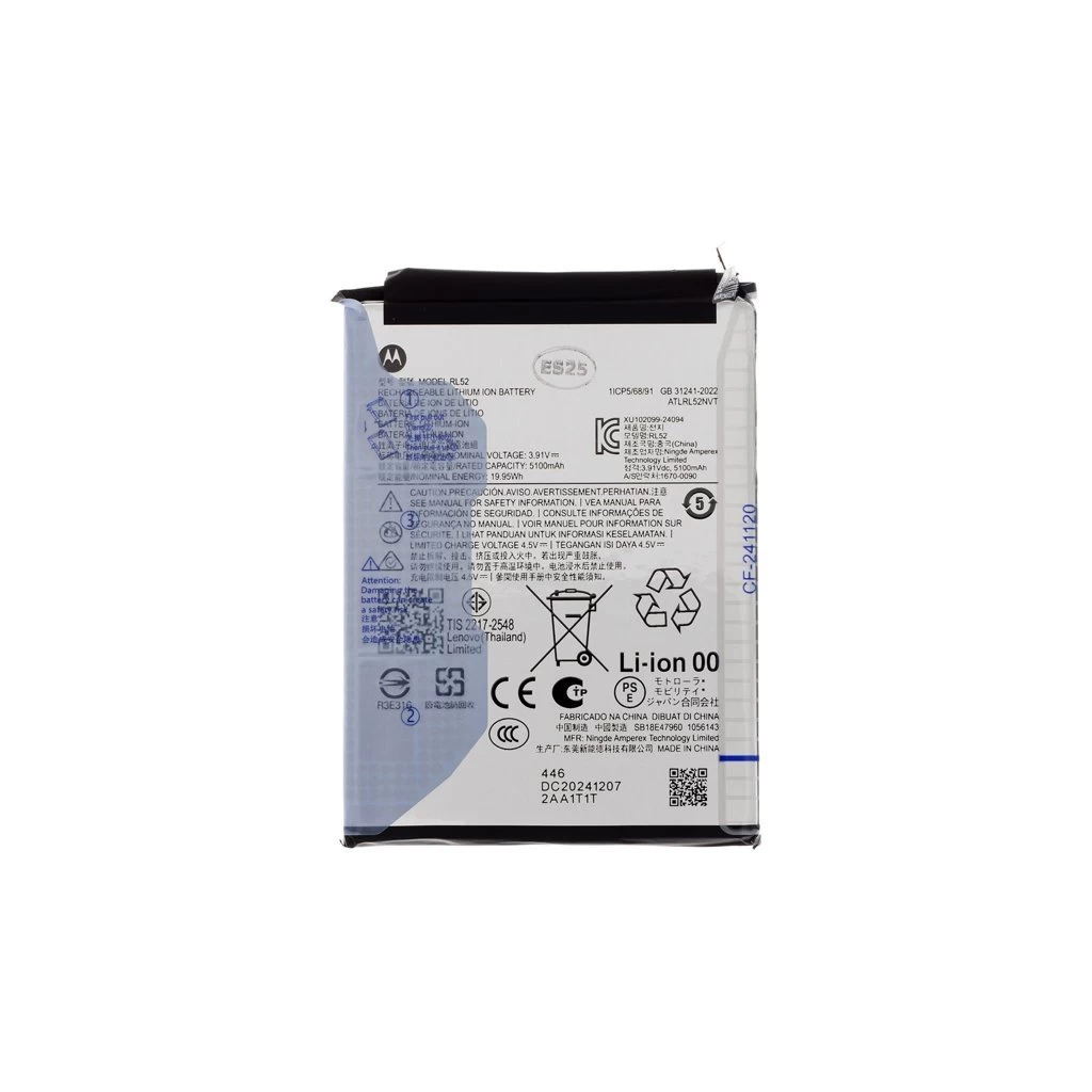RL52 akkumulátor Motorola készülékhez 5100mAh (Service Pack)
