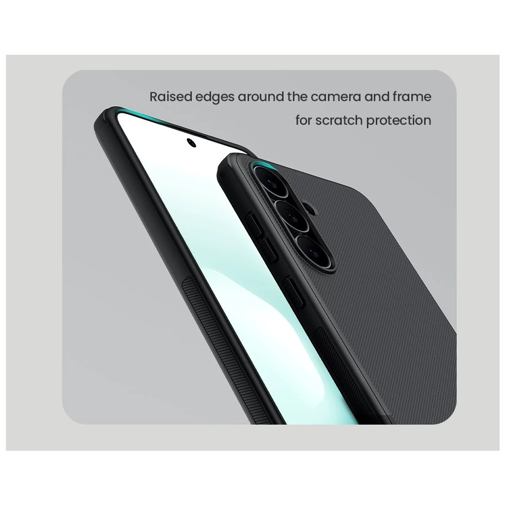 Nillkin Super Frosted PRO hátlapi tok Samsung Galaxy S25 FE készülékhez fekete