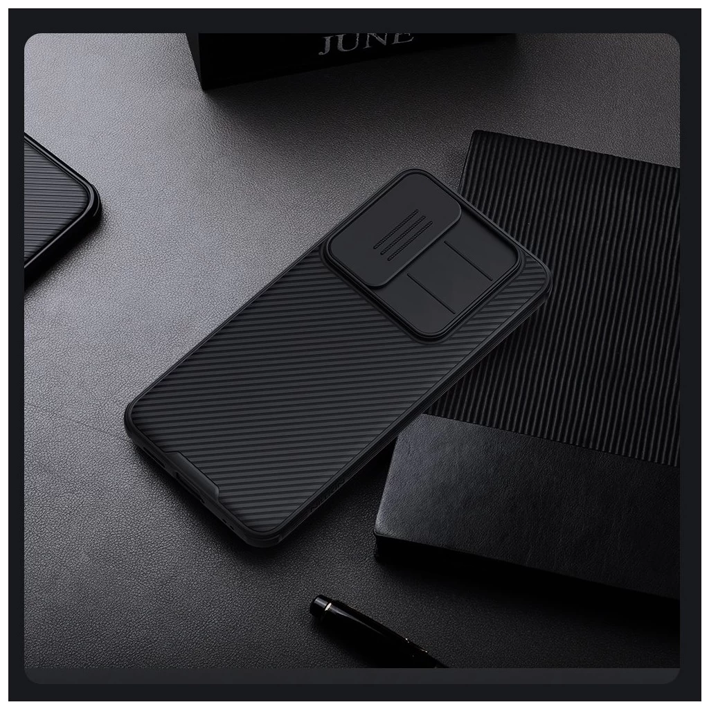 Nillkin CamShield PRO mágneses kemény tok Samsung Galaxy S25 FE készülékhez fekete