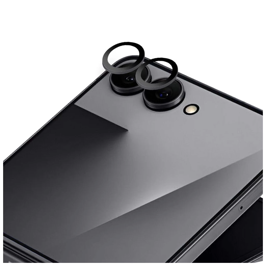 OBAL:ME lencsevédő Samsung Galaxy Z Flip 7/FE készülékhez fekete
