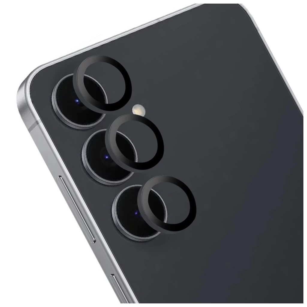 OBAL:ME lencsevédő Samsung Galaxy S25 FE készülékhez fekete