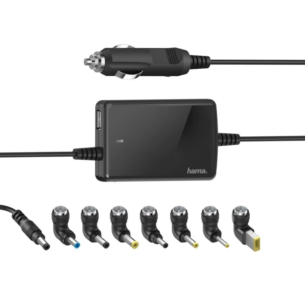 Hama 200008 „Slim&Light” univerzális notebook autós töltő