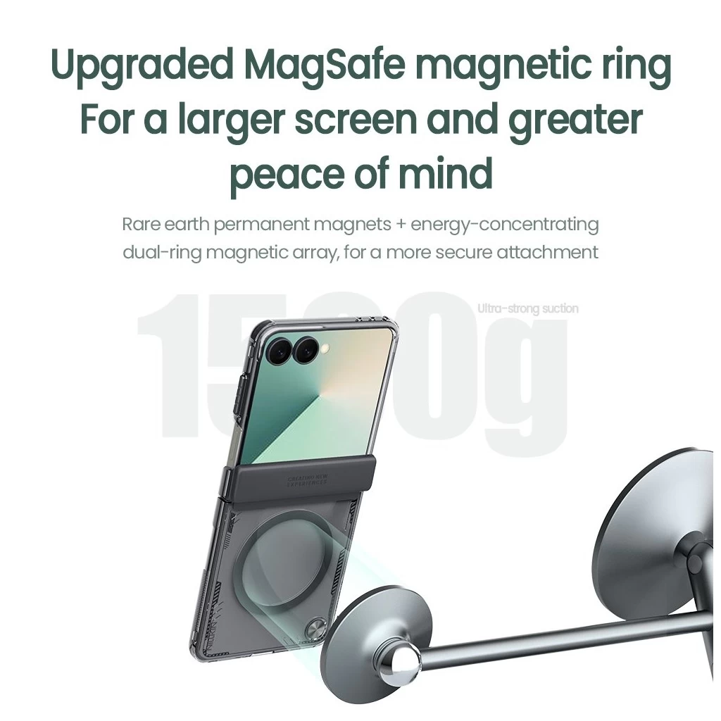 Nillkin Iceblade mágneses tok Samsung Galaxy Z Fold 7 készülékhez zöld