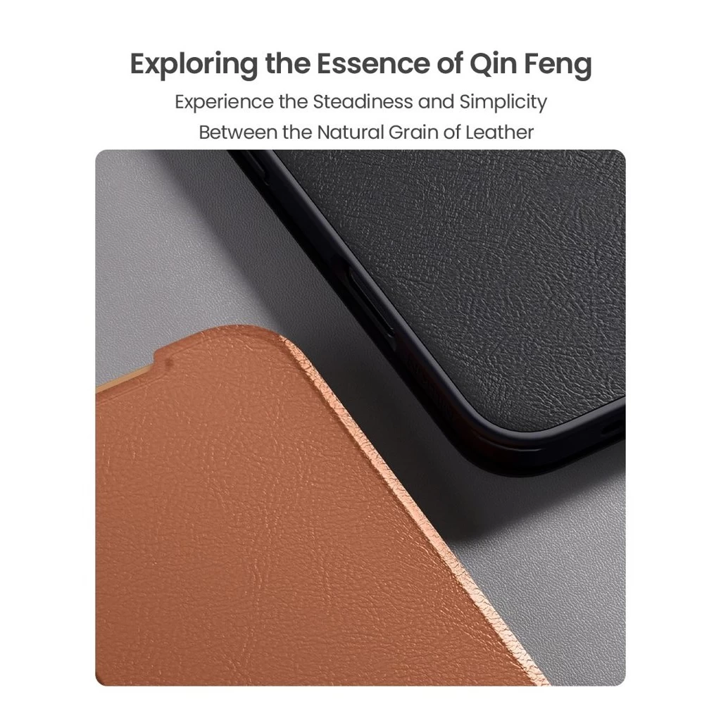 Nillkin Qin Book PRO tok az Apple iPhone Air készülékhez fekete