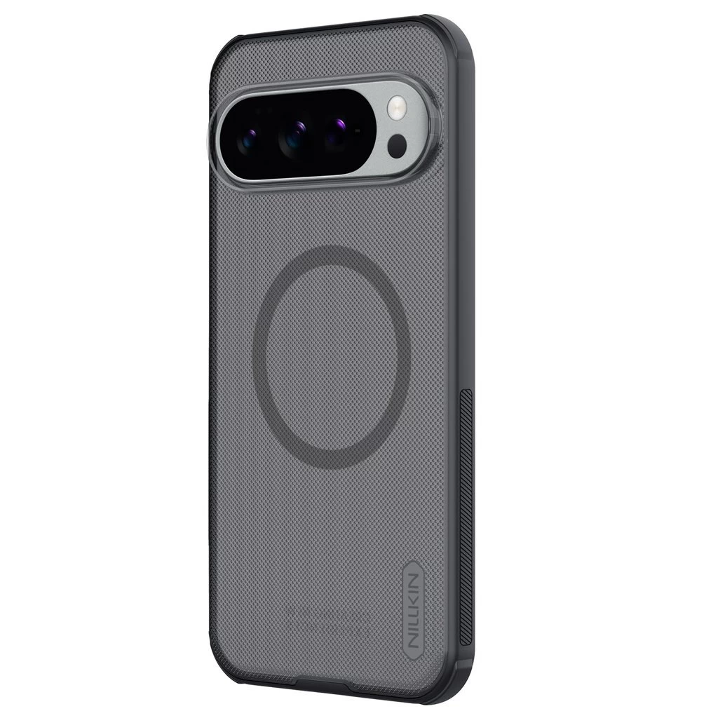 Nillkin Super Frosted PRO mágneses hátsó tok a Google Pixel 10 Pro XL készülékhez átlátszó fekete