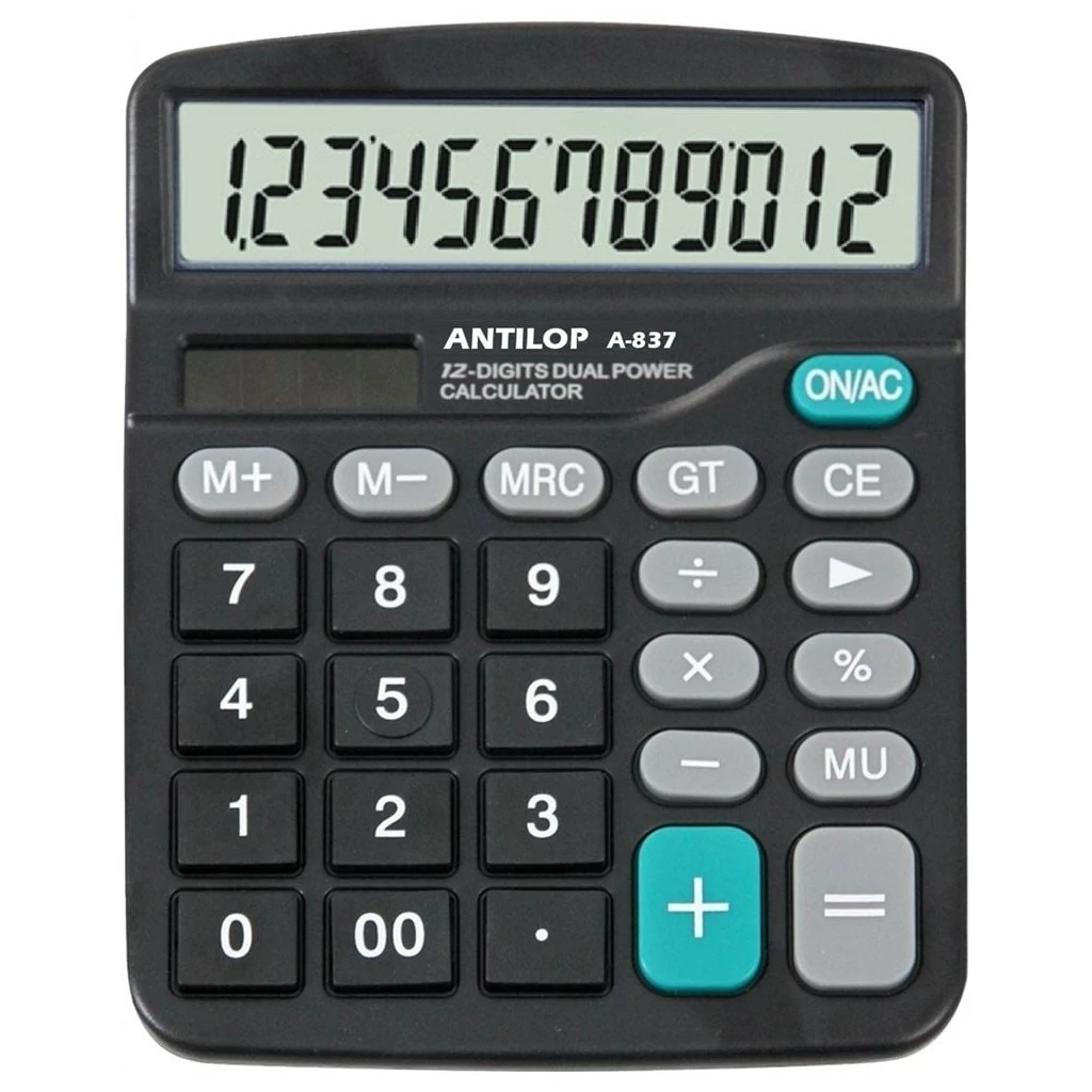 Antilop A-837 asztali számológép