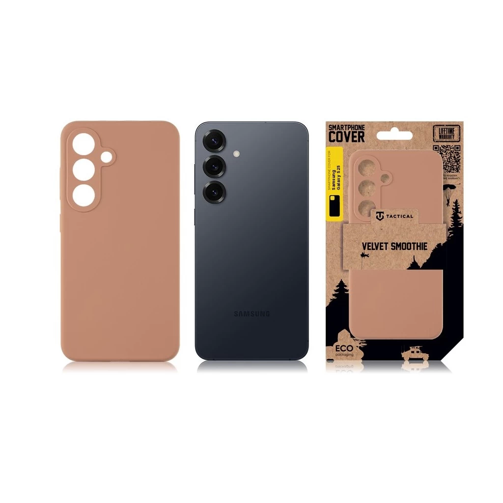 Tactical Velvet Smoothie tok Samsung Galaxy S25 készülékhez Moucha Moose