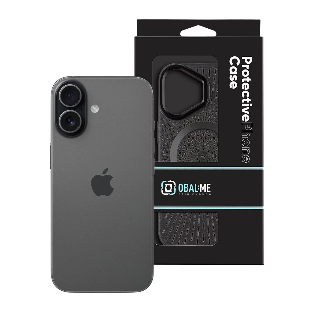 OBAL:ME MagNetix Float tok Apple iPhone 17 készülékhez fekete