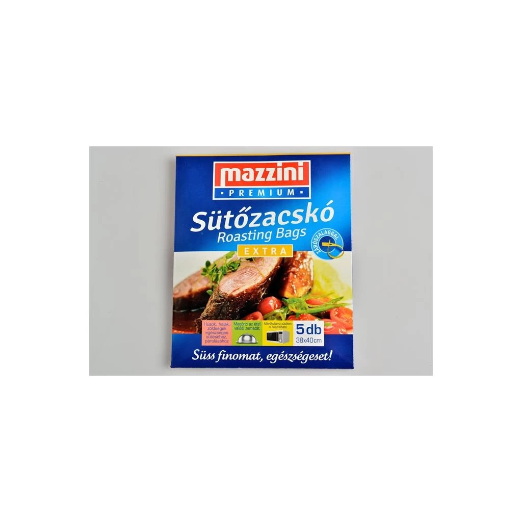 Mazzini Sütőzacskó, extra, 5 db, 38×40 cm,  „Premium” (KHK899)