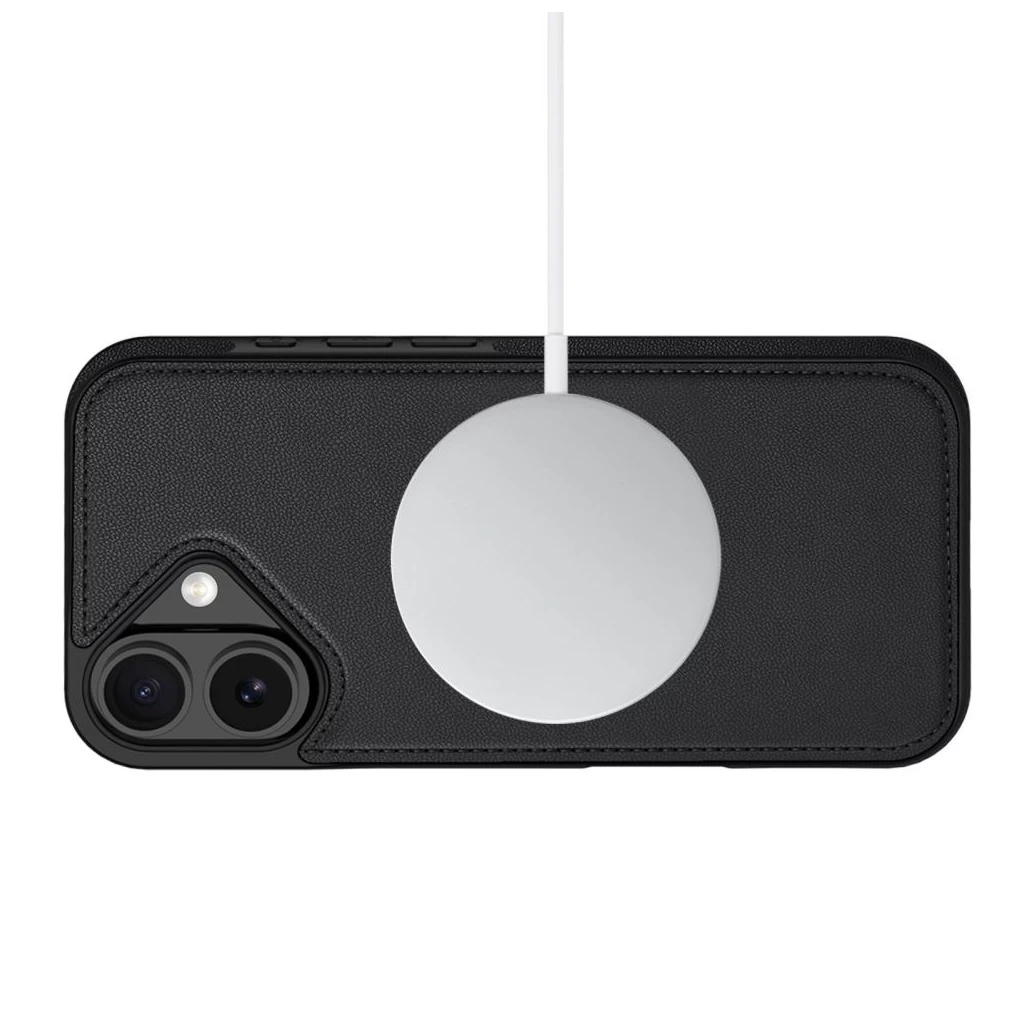 Tech-Protect WALLET MAGSAFE matt fekete tok Apple iPhone 17 készülékhez