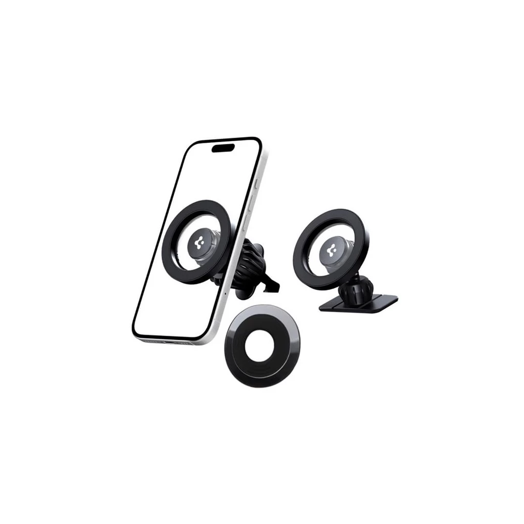 Spigen MFT13 autós tartó (szellőzőre, műszerfalra, öntapadó, 360°, MagSafe) FEKETE Apple iPhone 17 / iPhone 17 Air / iPhone 17 Pro (ACP08315) Spigen MFT13 autós tartó (szellőzőre, műszerfalra, öntapadó, 360°, MagSafe) FEKETE Apple iPhone 17 / iPhone 17 Air / iPhone 17 Pro (ACP08315)