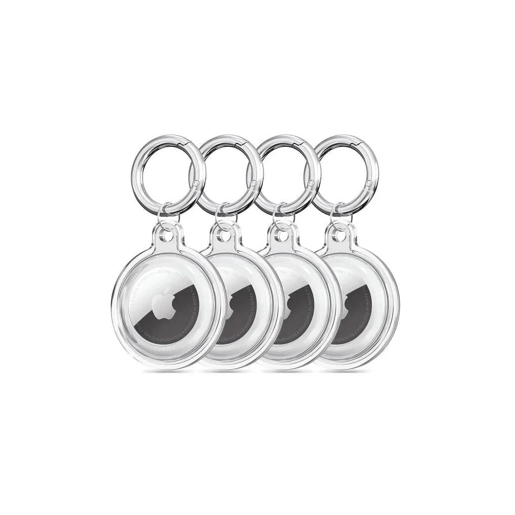 Tech-Protect Icon Apple Airtag tok átlátszó 4db (5906302360765)