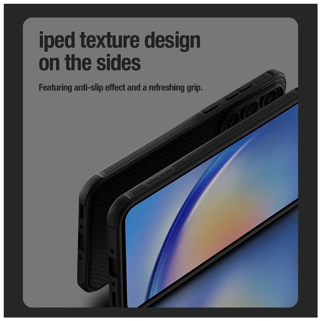 Nillkin CamShield PRO mágneses kemény tok Samsung Galaxy A35 5G készülékhez fekete