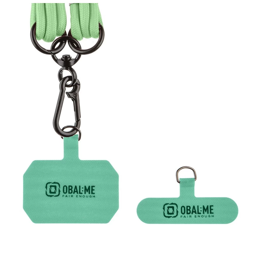 OBAL:ME NeckTag Trio Rope mobiltelefon készülékhez menta zöld