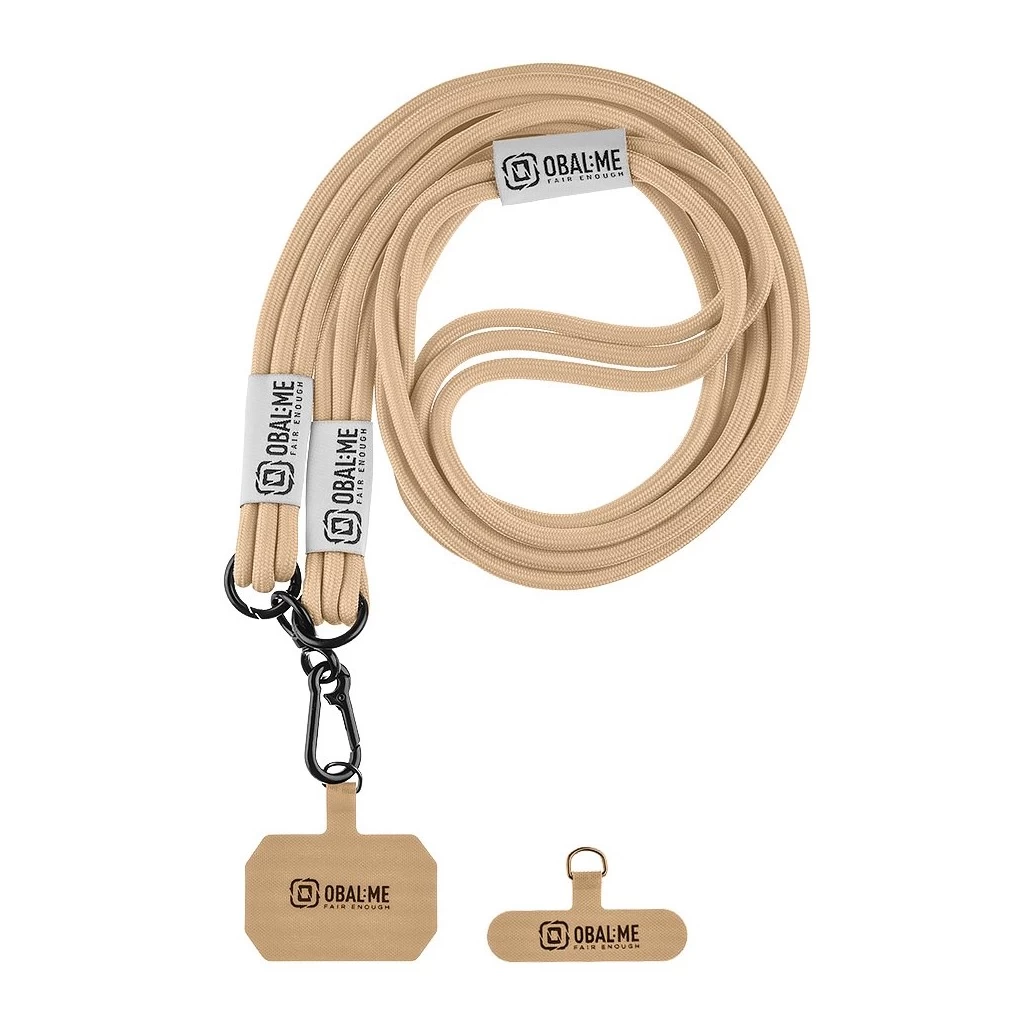 OBAL:ME NeckTag Trio Rope mobiltelefon nyakpánt khaki