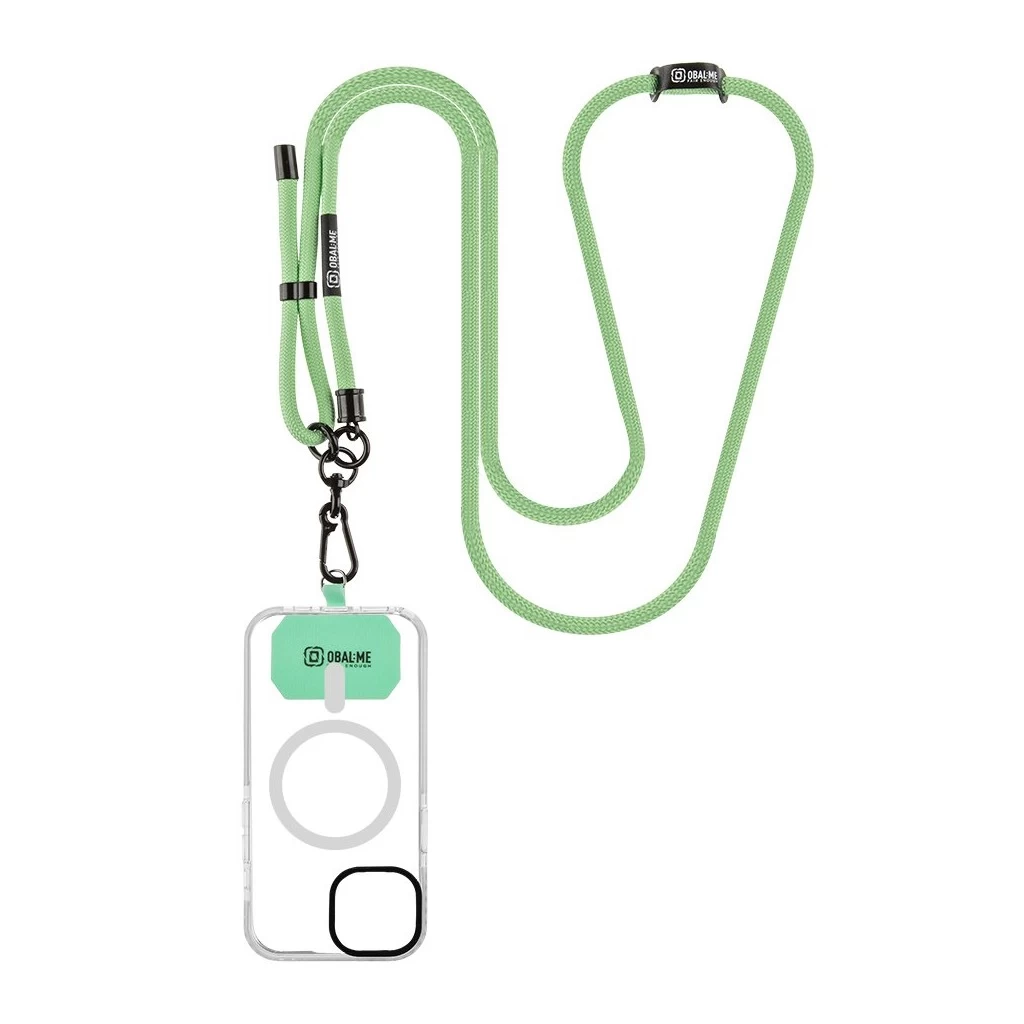 OBAL:ME NeckTag Rope mobiltelefonhoz menta zöld