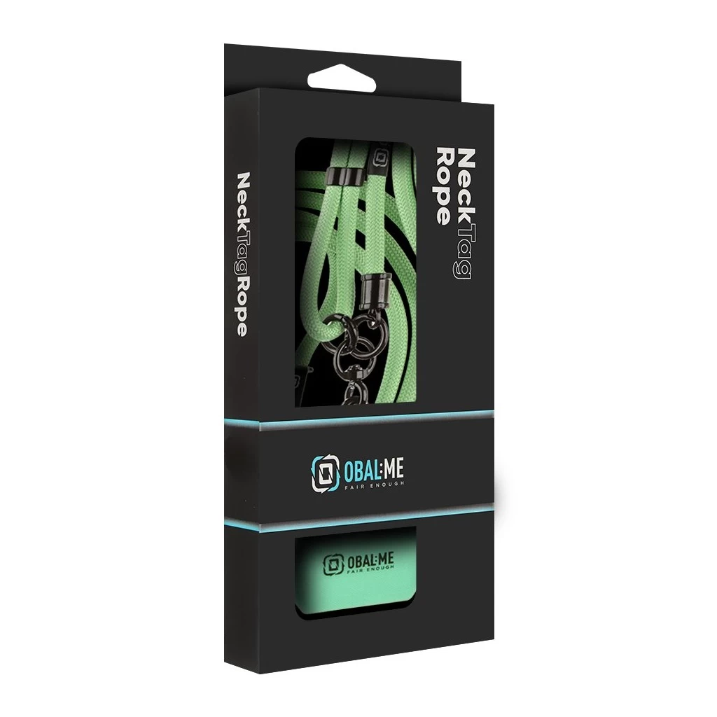 OBAL:ME NeckTag Rope mobiltelefonhoz menta zöld