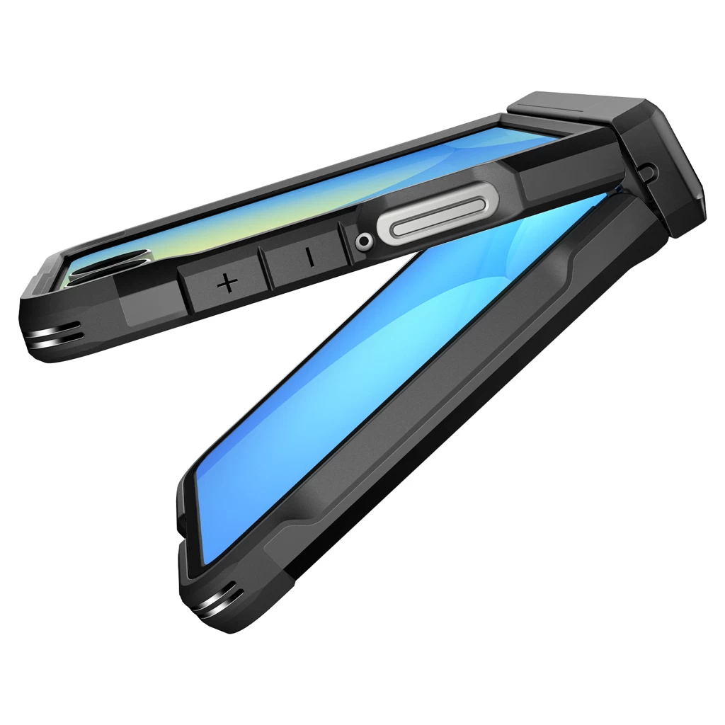 Spigen Tough Armor Pro MagSafe védőtok Samsung Galaxy Z Flip7 készülékhez, black