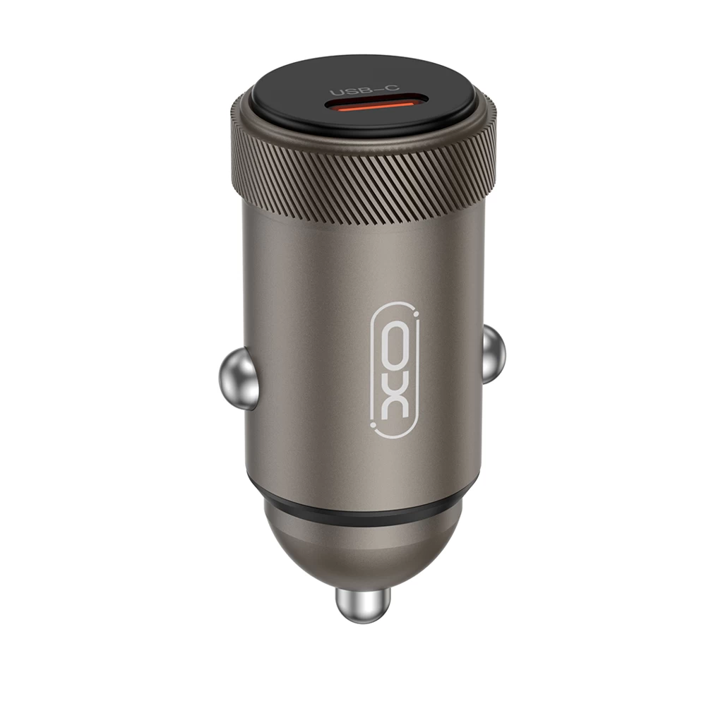 XO CC70 autós töltő 1*USB-C PD30W fekete