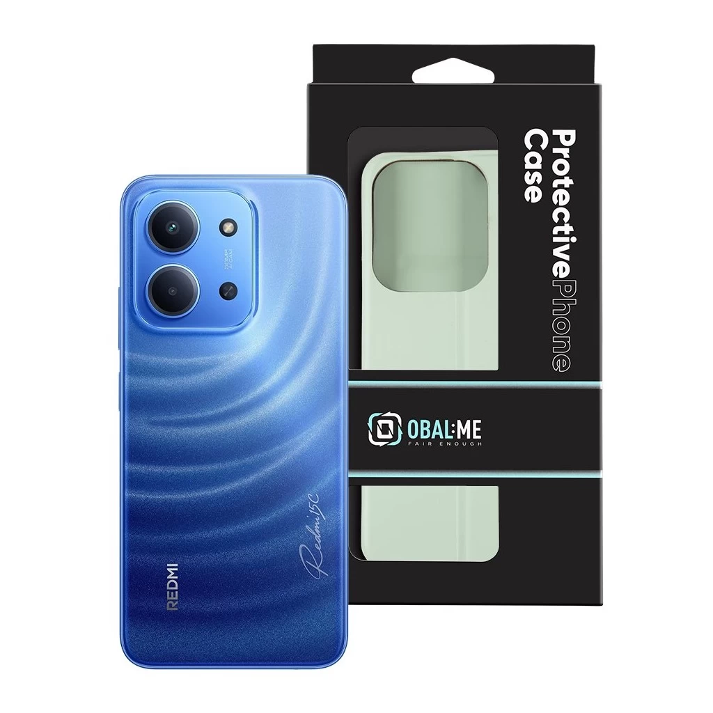 OBAL:ME SmoothTouch tok Xiaomi Redmi 15C 4G/5G készülékhez mentazöld