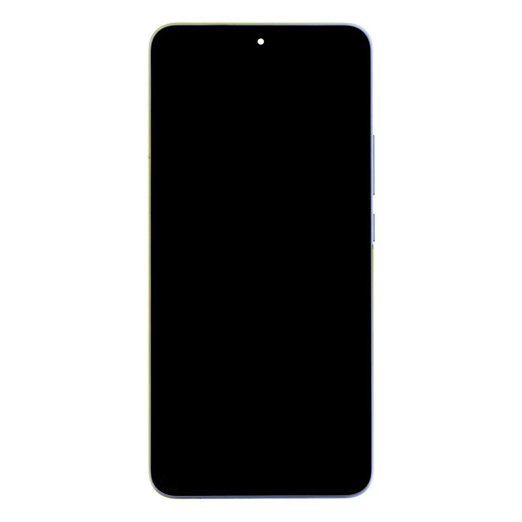 LCD kijelző + érintőegység + elülső tok Xiaomi 13T készülékhez kék (Service Pack)