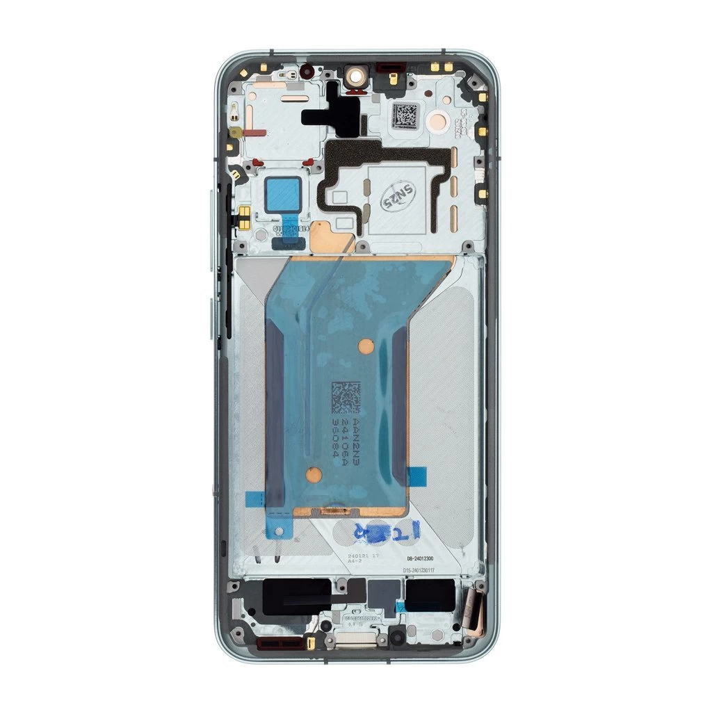 LCD kijelző + érintő egység + elülső panel a Xiaomi 14 készülékhez zöld (Service Pack)