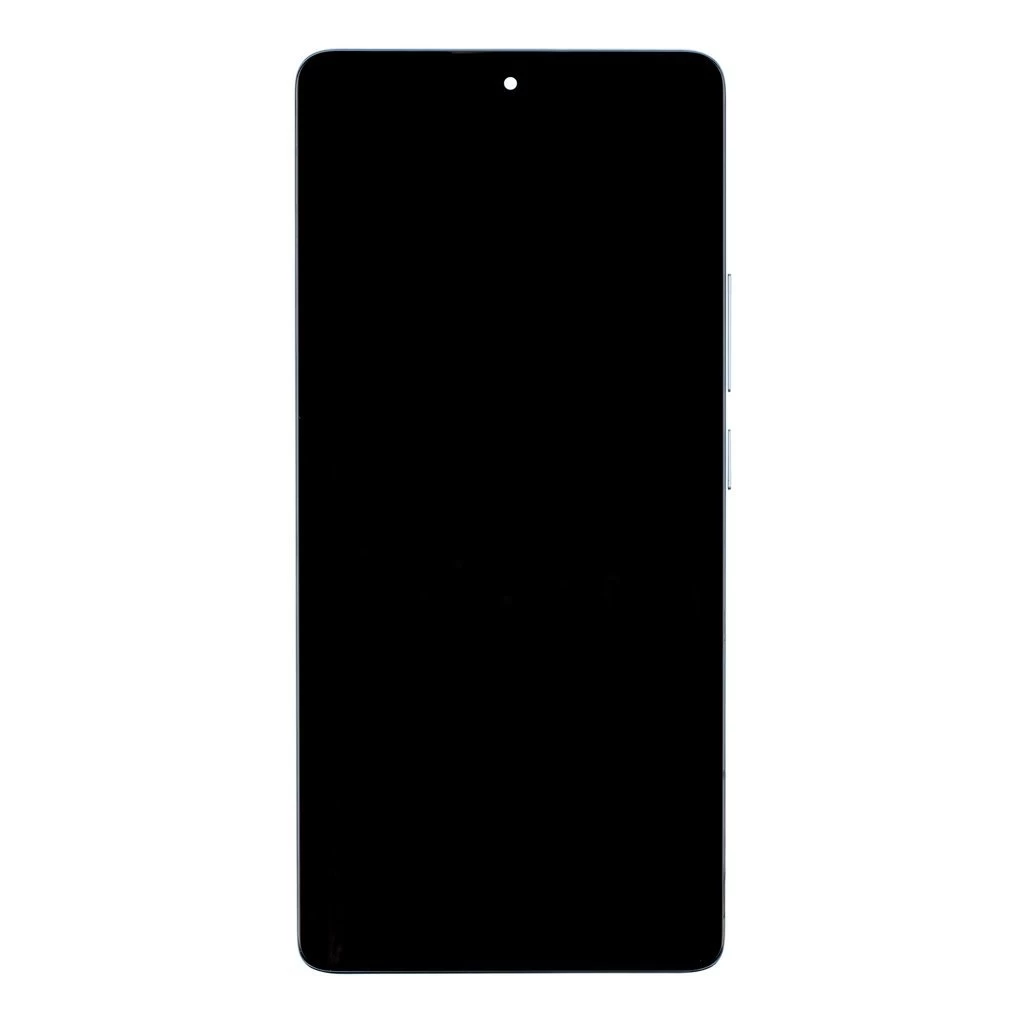 LCD kijelző + érintő egység + előlap a Xiaomi Redmi Note 14 Pro 4G készülékhez kék (Service Pack)