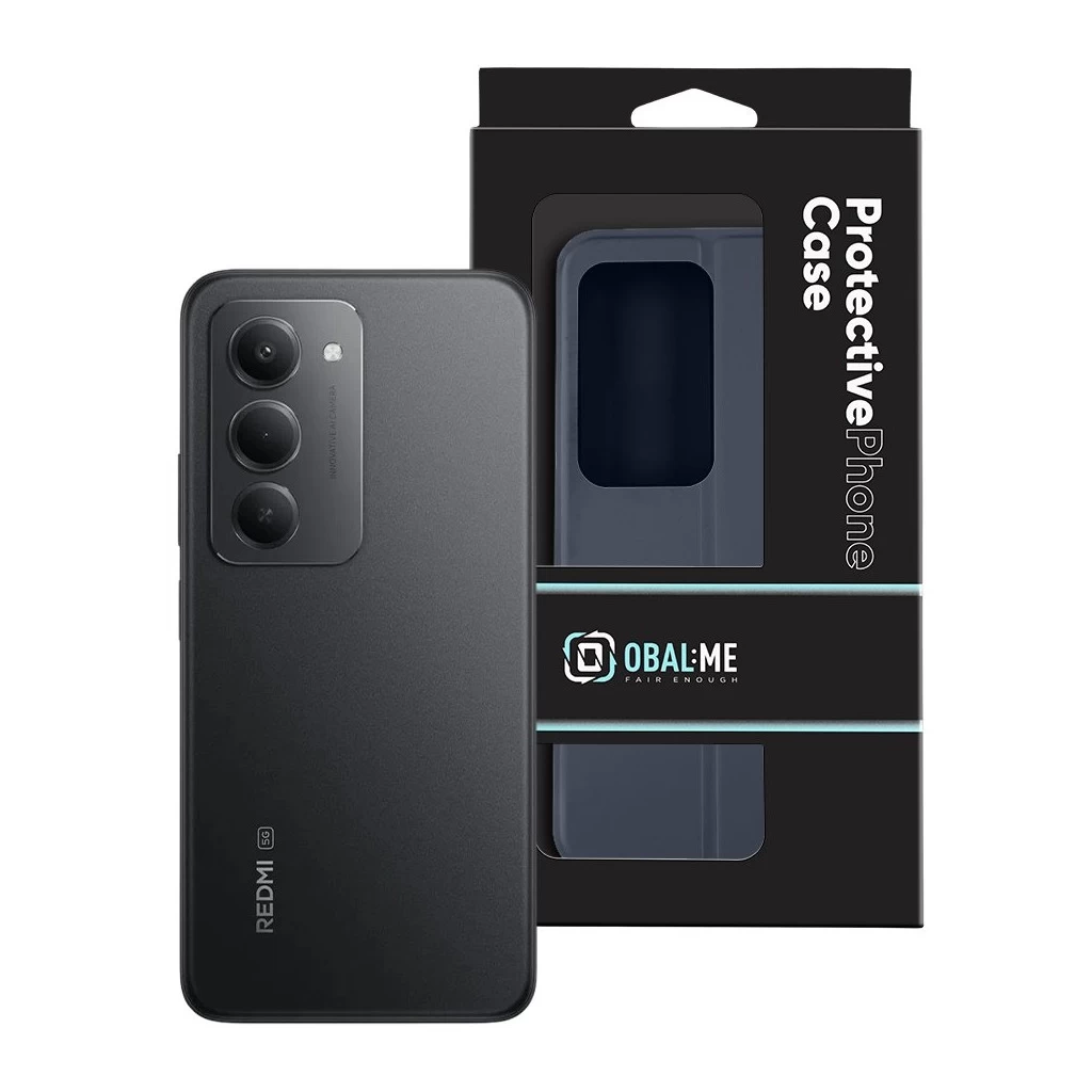 OBAL:ME SmoothTouch tok Xiaomi Redmi 15 4G/5G készülékhez sötétkék