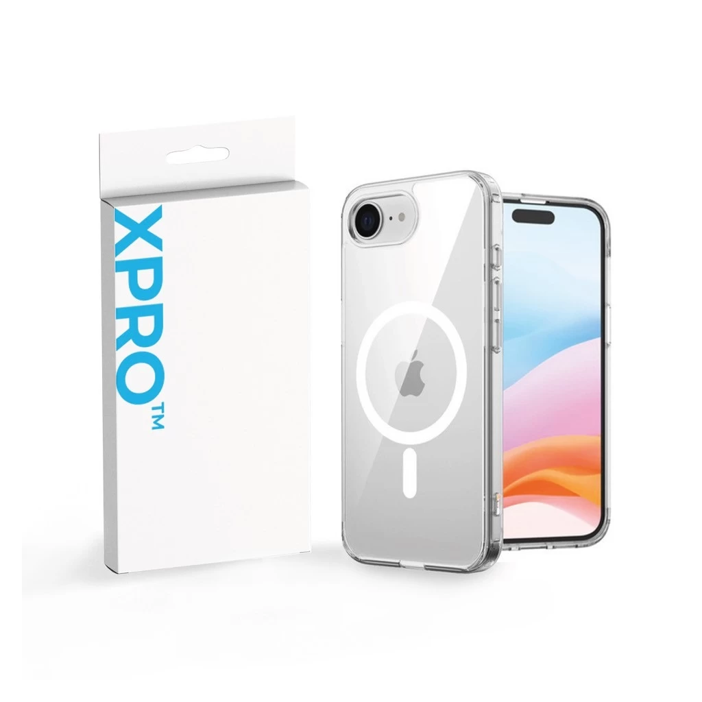 XPRO™ Hybrid Crystal MagSafe szilikon tok Apple iPhone 17 Pro készülékhez – ECO csomagolással