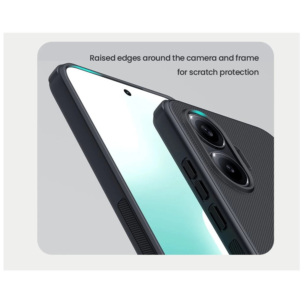 Nillkin Super Frosted PRO mágneses háttámtok Poco F7 készülékhez fekete