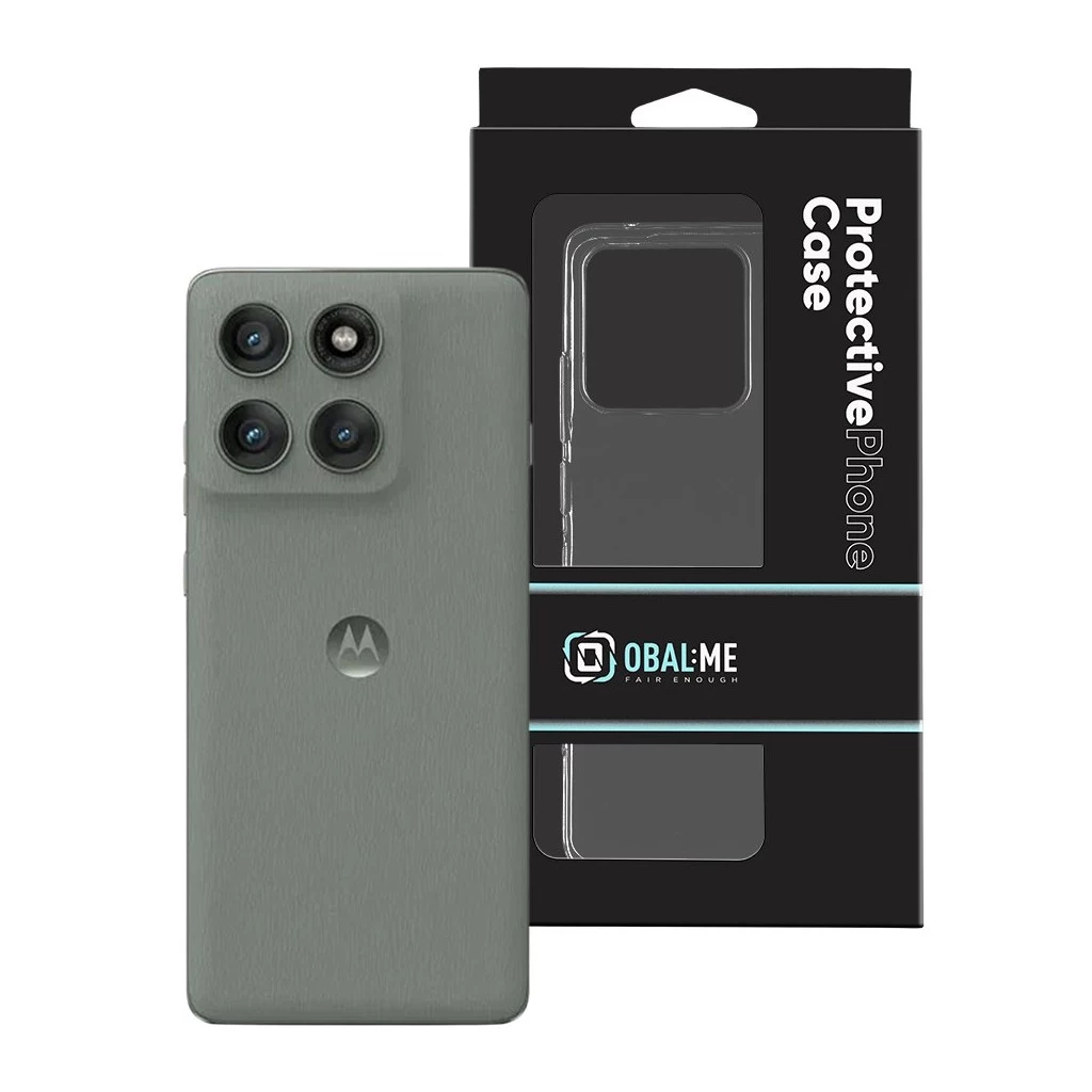 OBAL:ME TPU tok Motorola Edge 60 Pro készülékhez átlátszó
