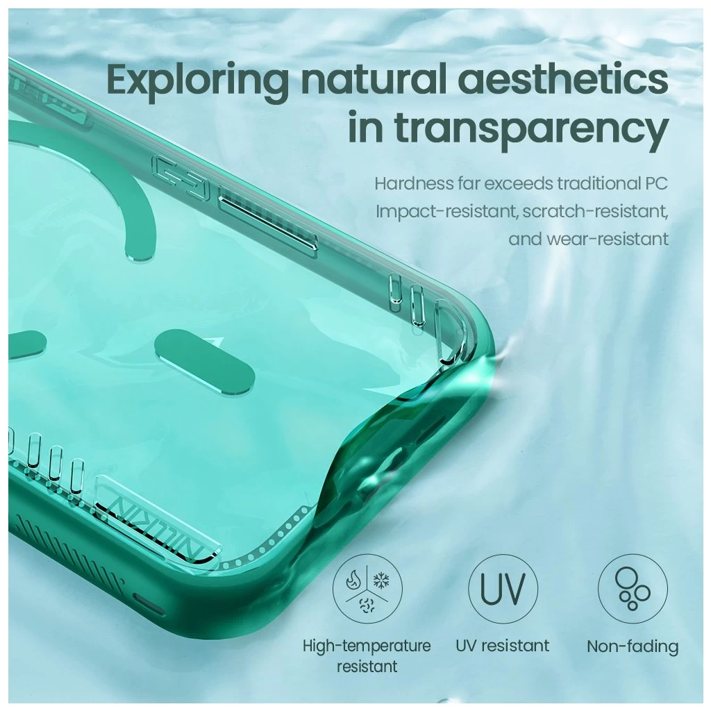 Nillkin Iceblade Prop mágneses tok Apple iPhone 17 Pro készülékhez dűnebarna