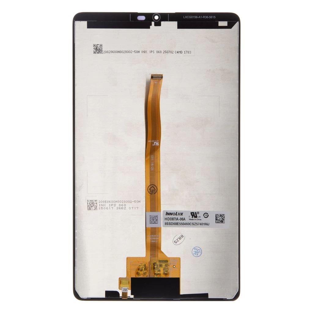 LCD kijelző + érintő egység Lenovo Tab One 8.7 készülékhez