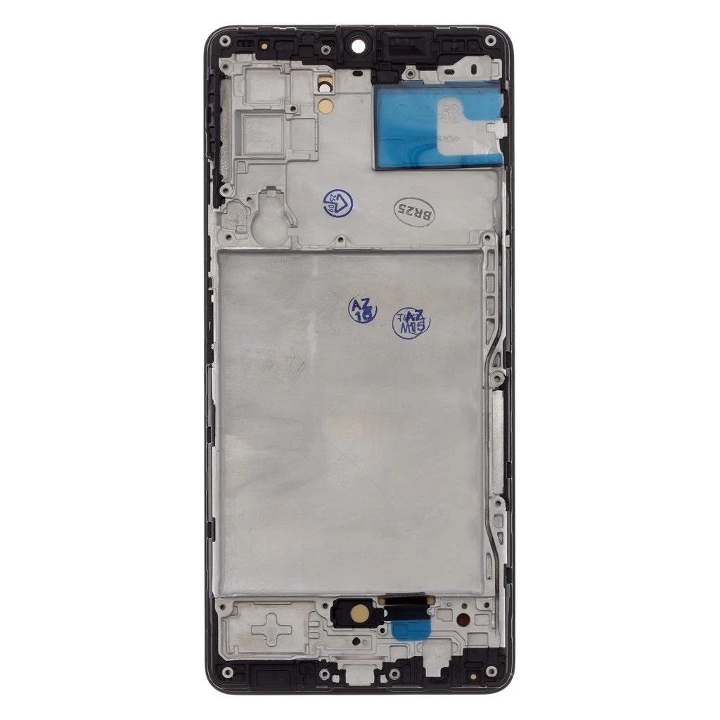 LCD kijelző + érintőpanel + elülső tok Samsung A426 Galaxy A42 5G készülékhez
