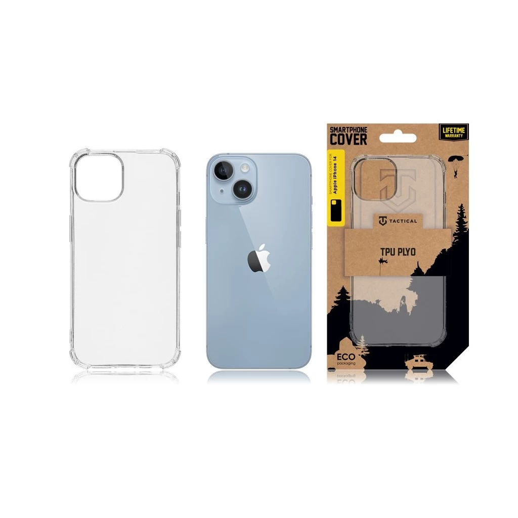 Tactical Plyo Armor átlátszó tok Apple iPhone 14 készülékhez