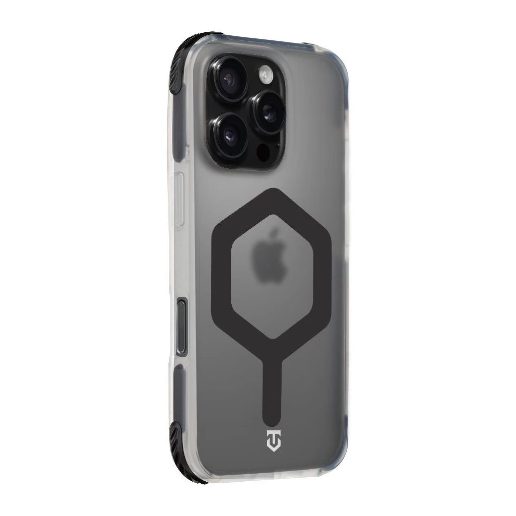 Tactical MagForce Hexagon tok for Apple iPhone 16 Pro készülékhez fekete