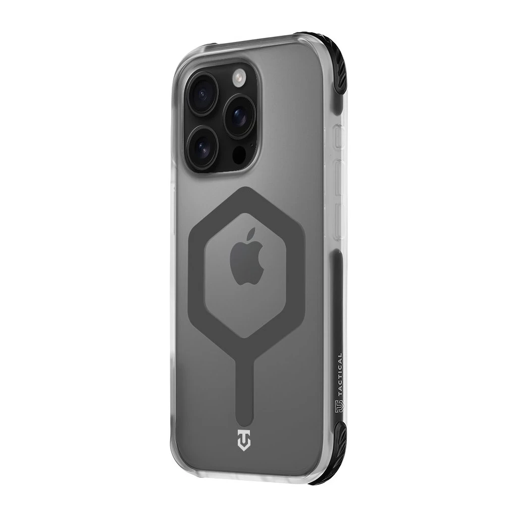 Tactical MagForce Hexagon tok for Apple iPhone 16 Pro készülékhez fekete