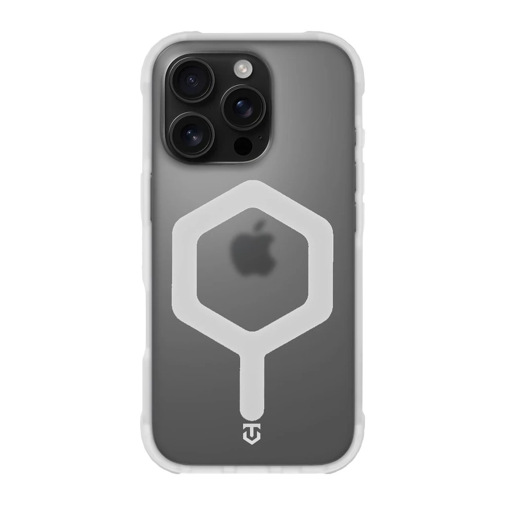 Tactical MagForce Hexagon tok Apple iPhone 16 Pro készülékhez fehér