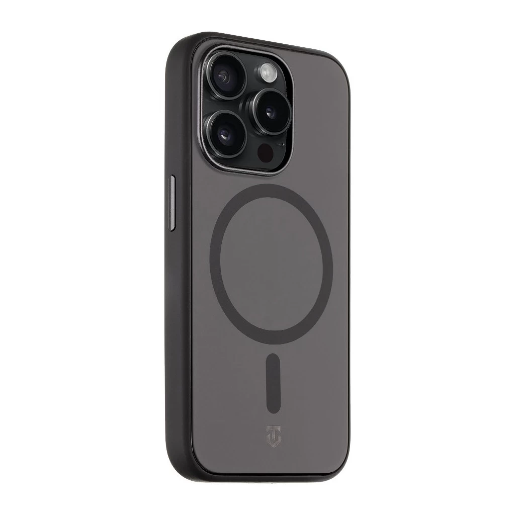 Tactical MagForce SmoothIsFast tok Apple iPhone 15 Pro készülékhez aszfalt