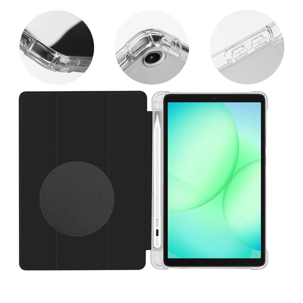 OBAL:ME MistyTab tok Samsung Galaxy Tab A11/A9 készülékhez fekete