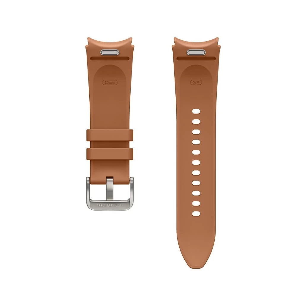 ET-SHR95SDE Samsung Galaxy Watch 6/6 készülékhez Classic Leather Strap (Vegan) S/M tevebarna