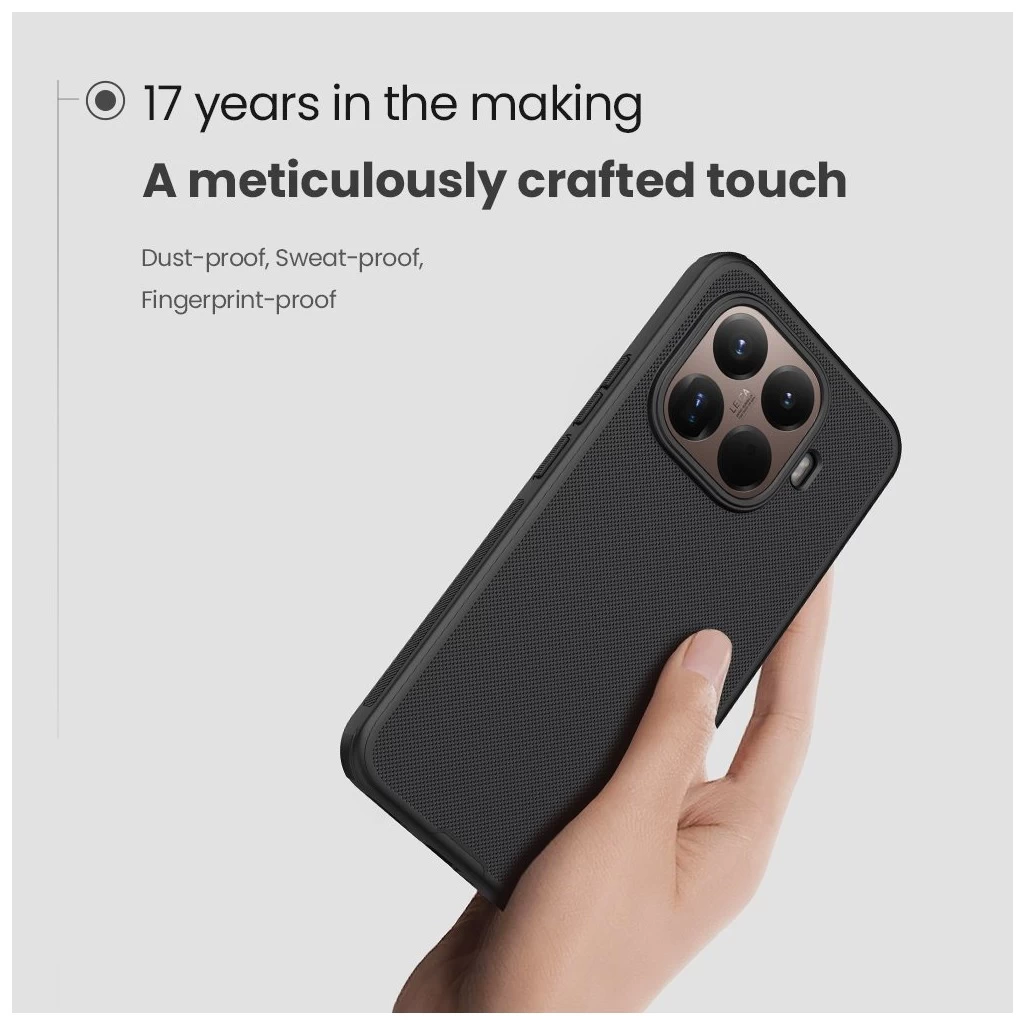 Nillkin Super Frosted PRO háttok Xiaomi 15T Pro készülékhez fekete