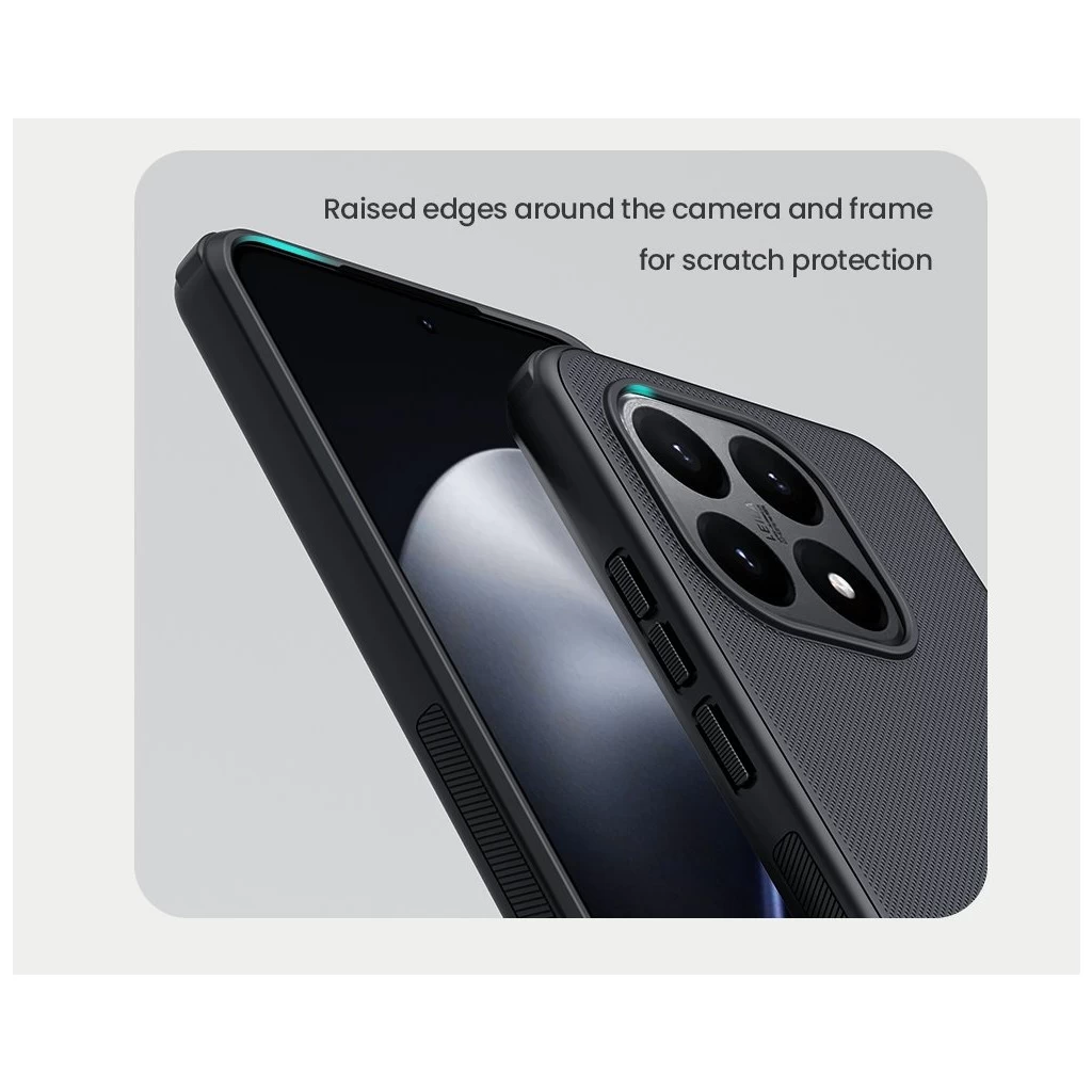 Nillkin Super Frosted PRO mágneses hátsó tok Xiaomi 15T készülékhez fekete