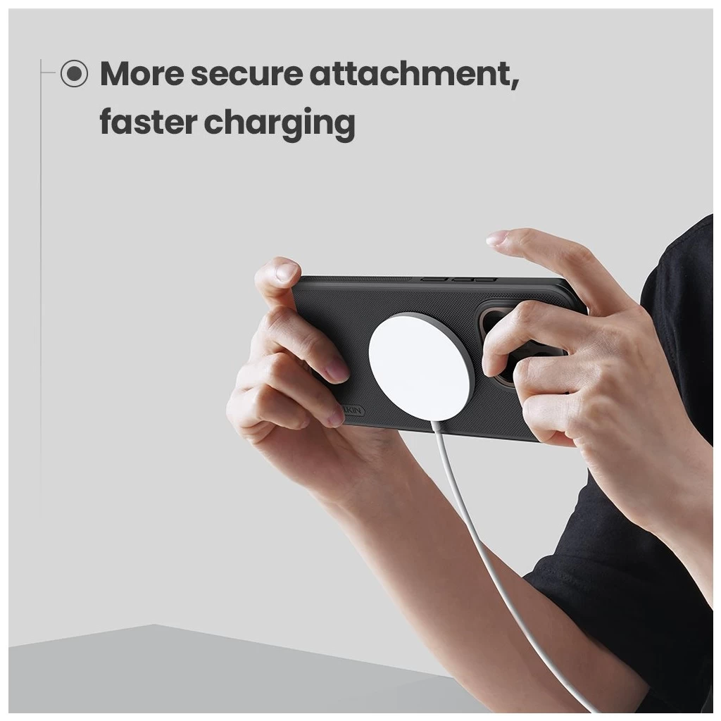 Nillkin Super Frosted PRO mágneses hát tok a Xiaomi 15T Pro készülékhez fekete