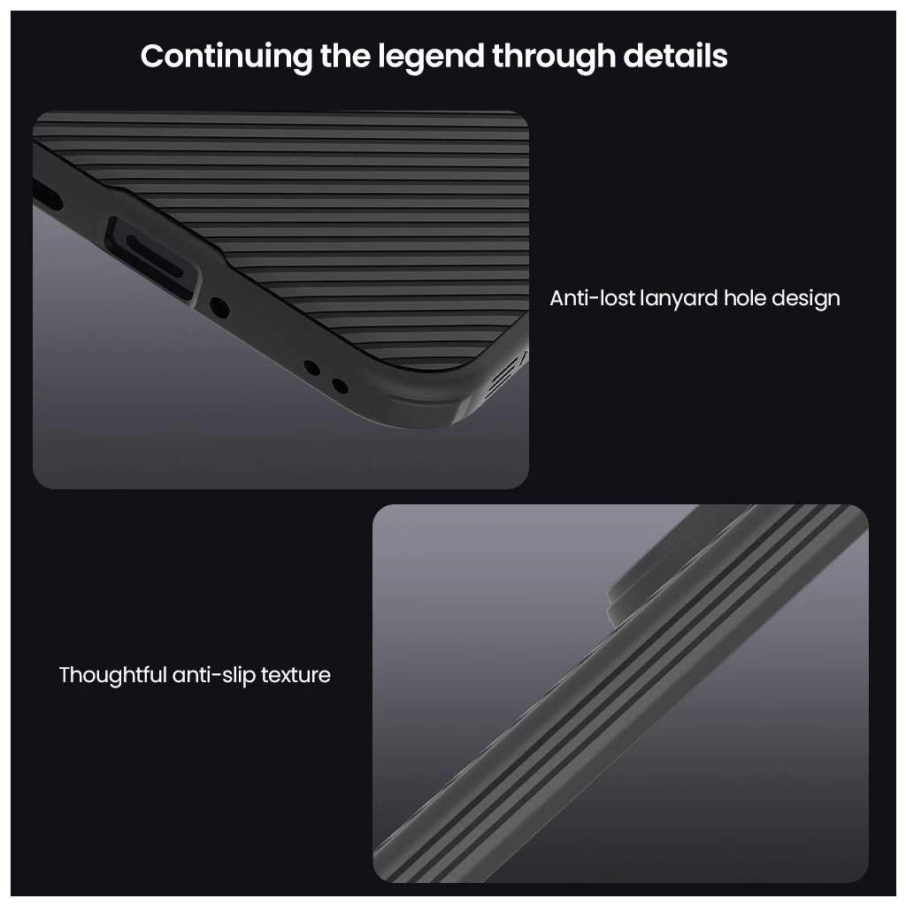 Nillkin CamShield PRO kemény tok a Xiaomi 15T készülékhez fekete